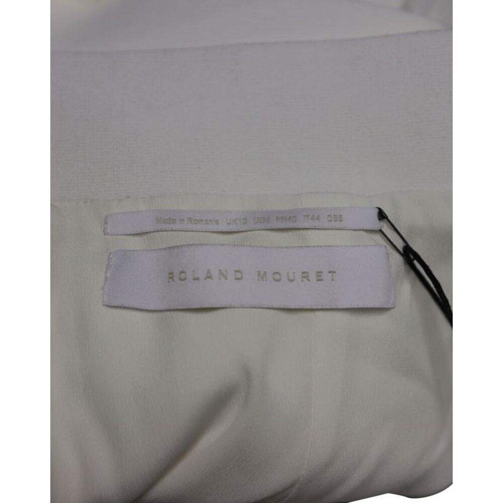 Pre Loved Rm By Roland Mouret Vintage CutOut Midi Dress Women white - Picture 5 of 8